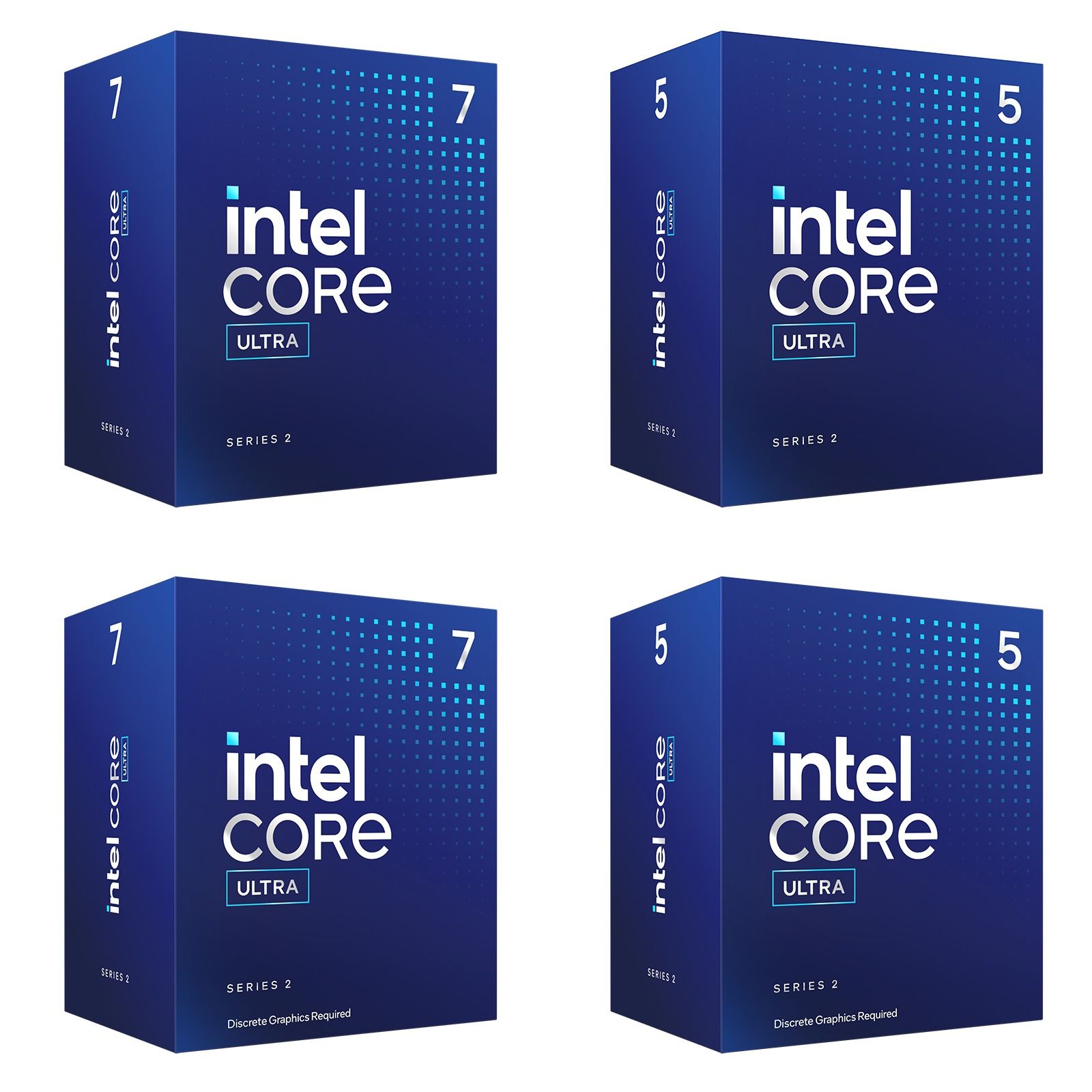 蓝色外观,英特尔酷睿 Ultra 系列 2 处理器锁频版包装盒曝光