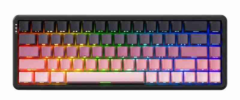 黑爵 AK680 Max 三模磁轴键盘发布:8K 回报率、68 键布局,99 元起