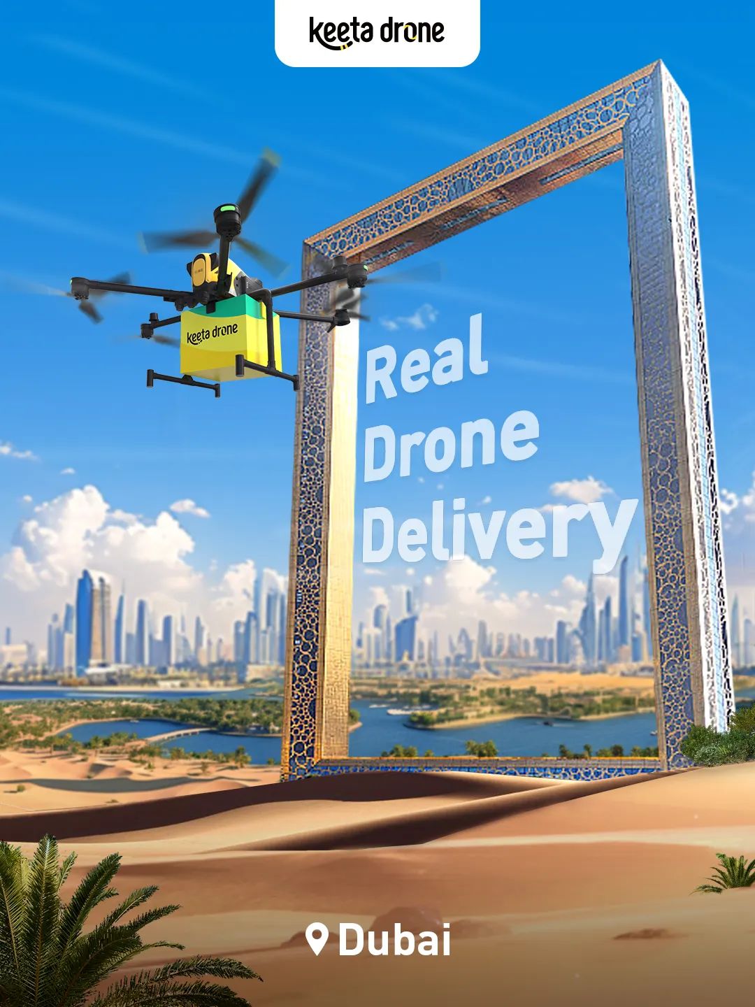 美团无人机获得迪拜首张无人机配送商业运营资质证书 美团无人机获得迪拜首张无人机配送商业运营资质证书