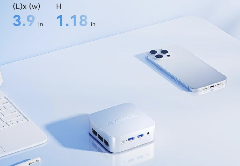 阿迈奇海外推出 ACEMAGIC V1 迷你主机,搭“英特尔 N150 + 16G + 512G”配置