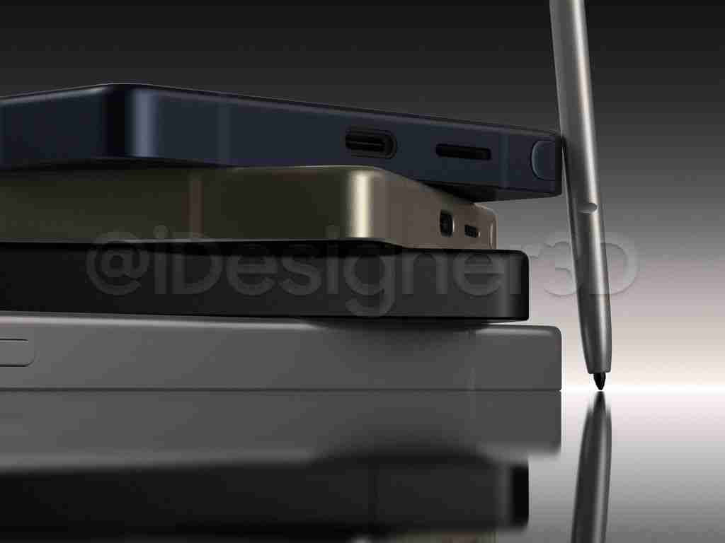 抢先看:三星 Galaxy S25 Ultra 手机 4 种颜色渲染图再曝光