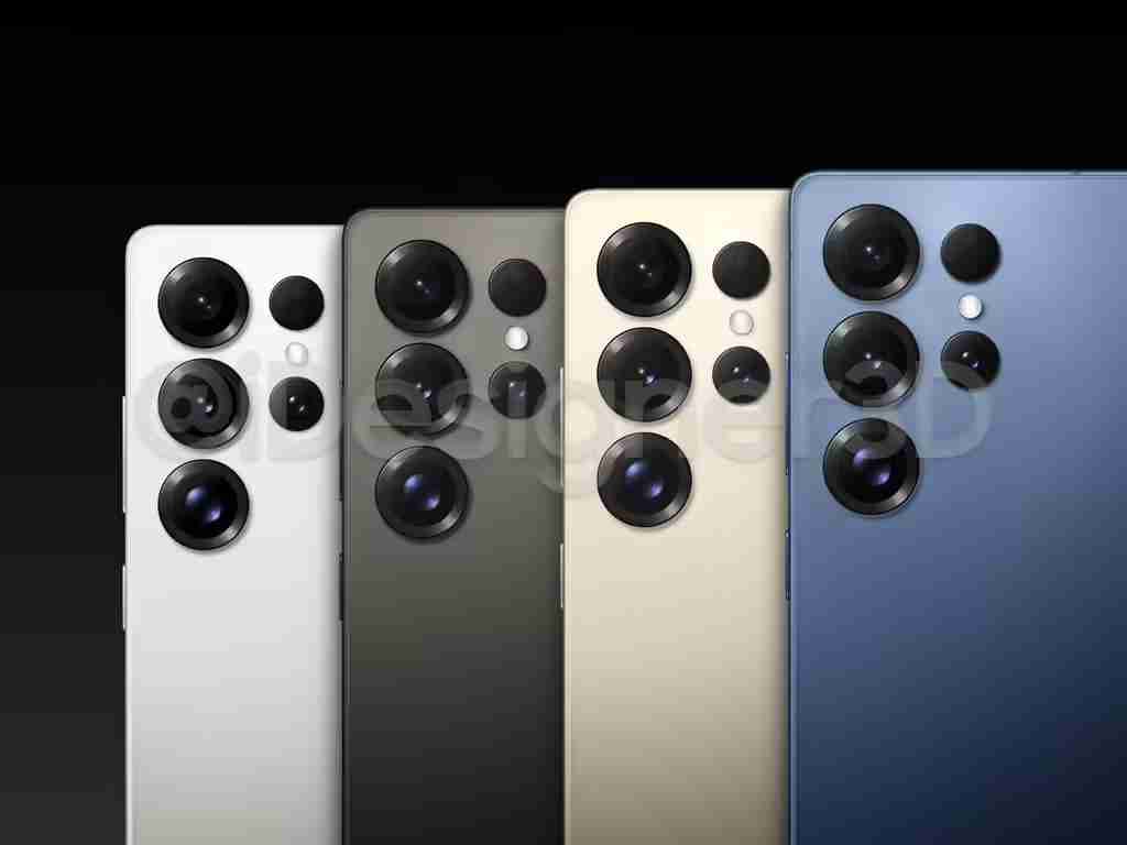抢先看：三星Galaxy S25 Ultra手机4种颜色渲染图再曝光