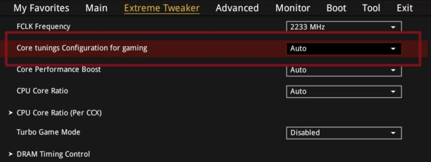 华硕为 AM5 主板引入“游戏核心调整配置”测试功能,微调时序降低内存延迟