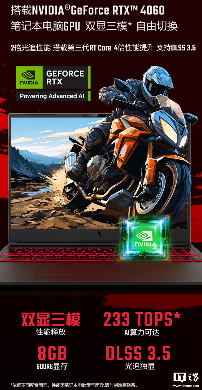 宏碁暗影骑士・擎 6 笔记本开售:14 代 i5HX / i7HX 处理器、支持双显三模,7599 元起