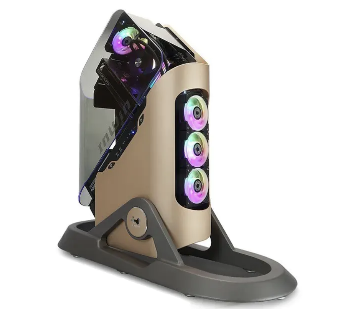 inWin 迎广推出 Signature Infinite“无限”机箱,太空舱风格半开放式设计