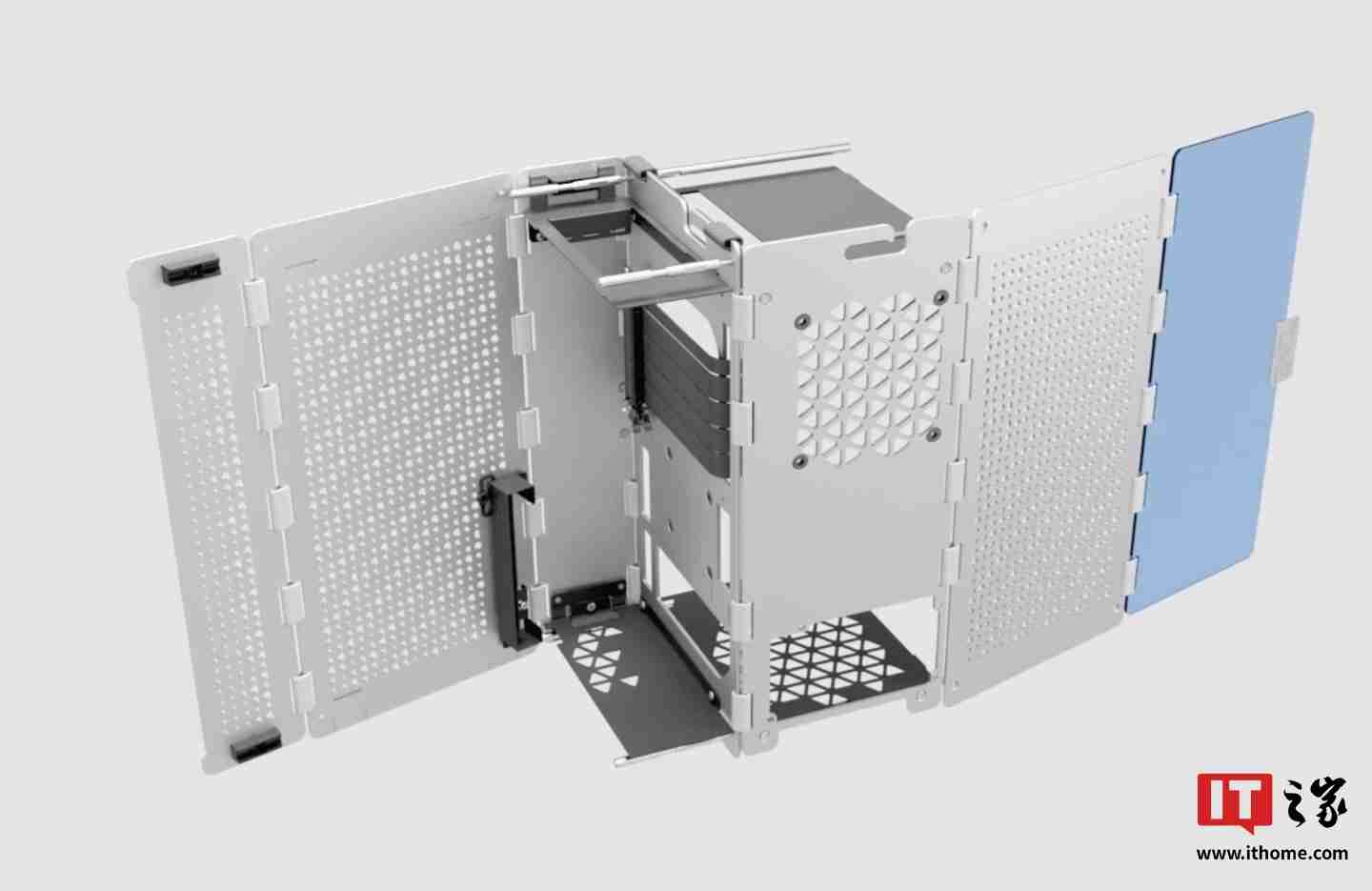 inWin 迎广推出 POC ONE 机箱，采用免螺丝自组折叠式设计