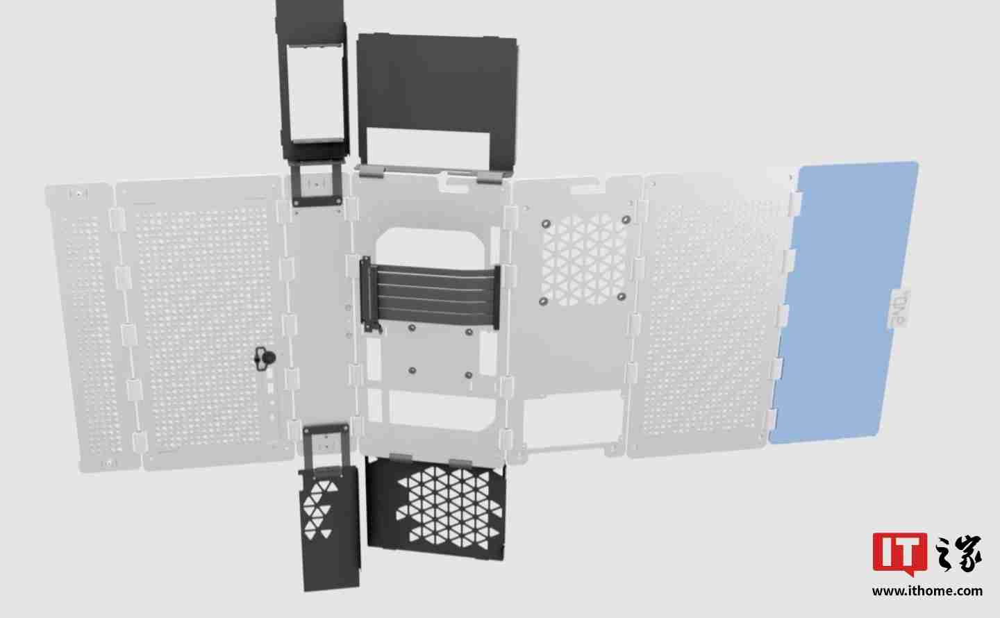 inWin 迎广推出 POC ONE 机箱，采用免螺丝自组折叠式设计