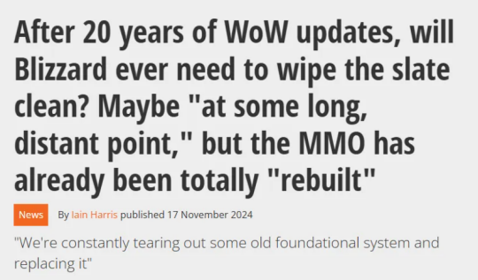 魔兽周报:暴雪亲自辟谣,从无魔兽2研发计划!硬核服金币价格飙升