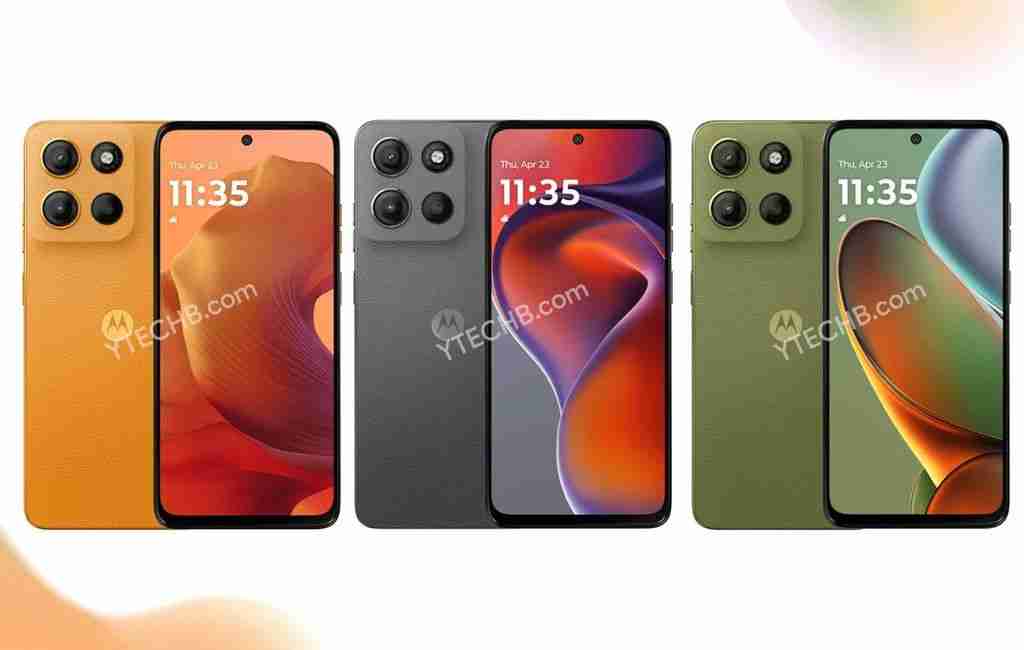 千元机新秀：Moto G05 / G15 渲染，摩托罗拉首批预装安卓 15 的手机