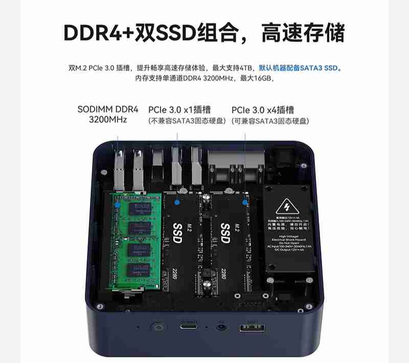 零刻 EQ14 迷你主机发布：英特尔 N150、内置电源，准系统首销 599 元