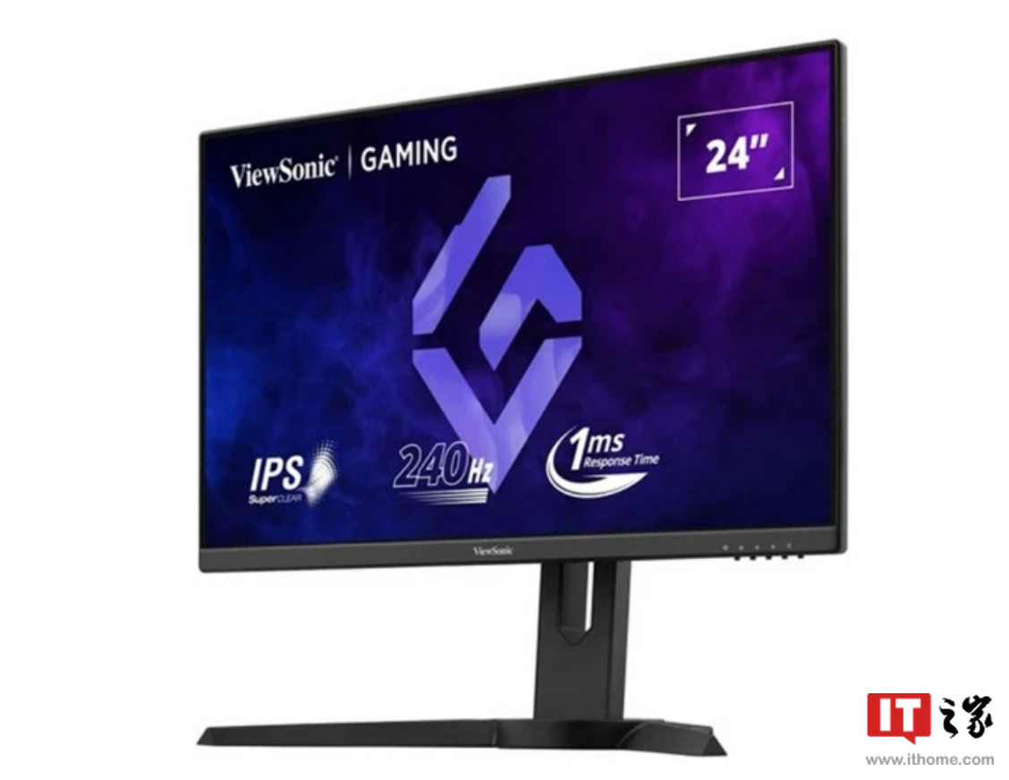 优派海外推出“XG2709A”27 英寸显示器,搭 1080P 240Hz 面板