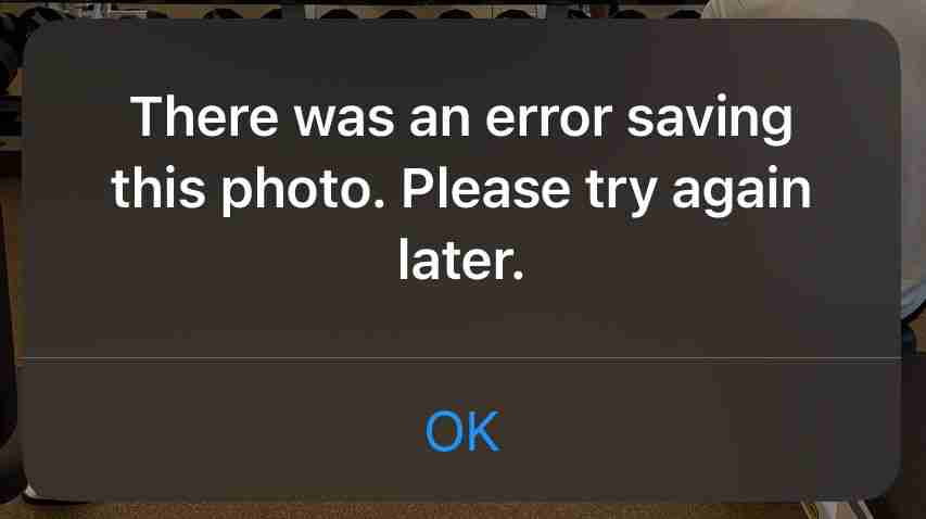 部分 iPhone 用户反馈升至苹果 iOS 18 后，照片应用无法保存编辑后图片