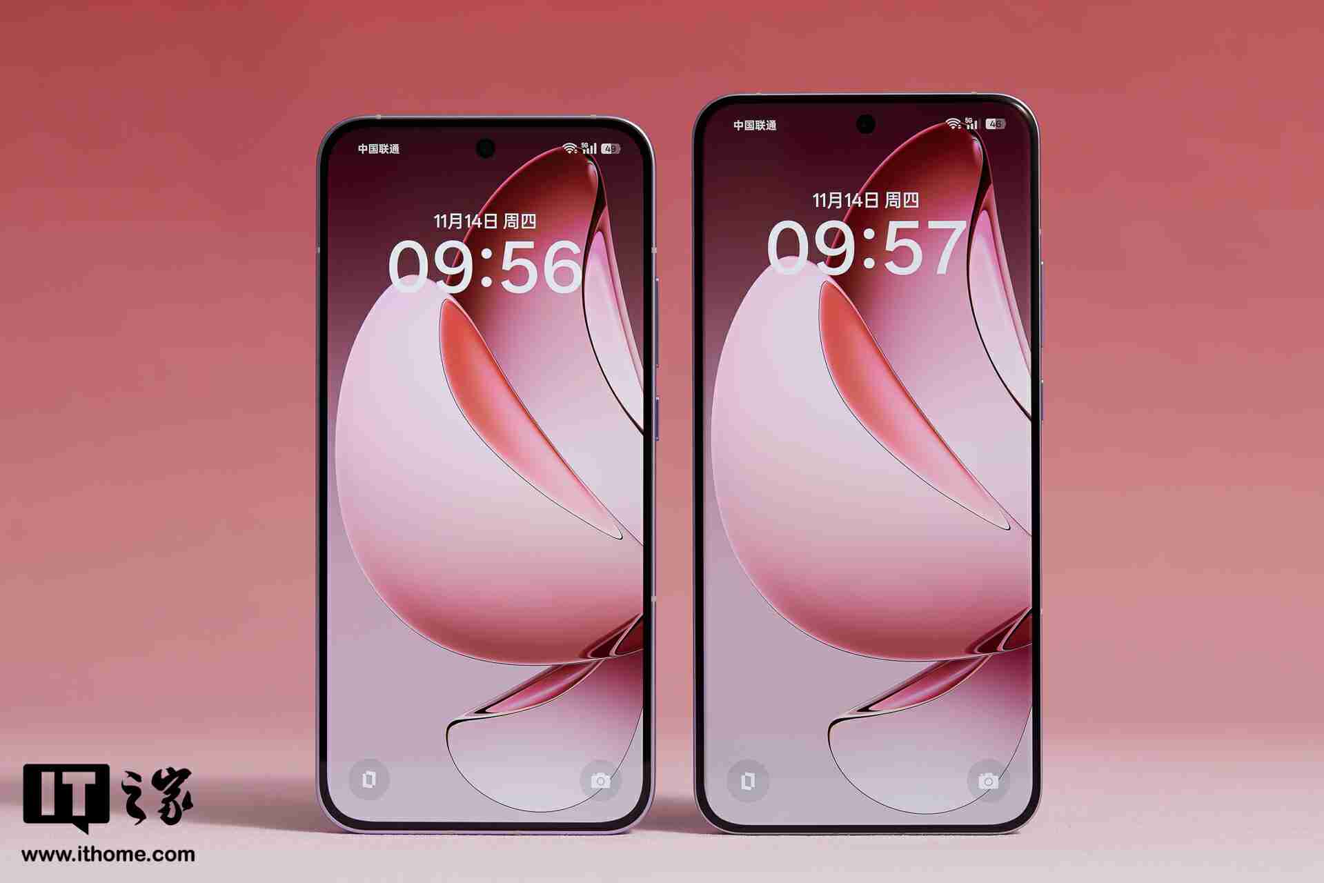 OPPO Reno13 系列手机全系金属中框 + 极窄黑边设计，号称“质感拉满”