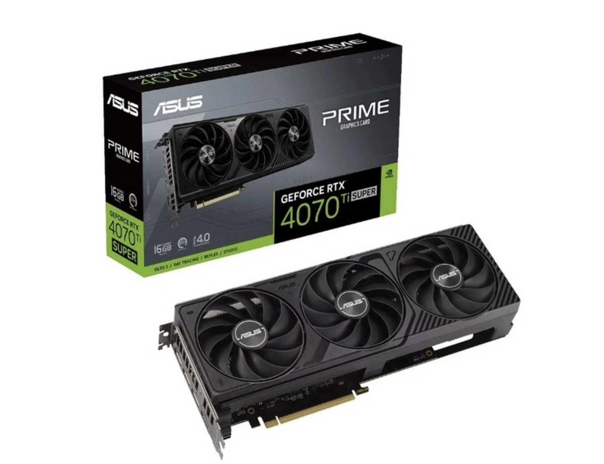 华硕推出 Prime RTX 4070 Ti Super 显卡:符合英伟达 RTX SFF Ready 规范、OC 频率 2640MHz