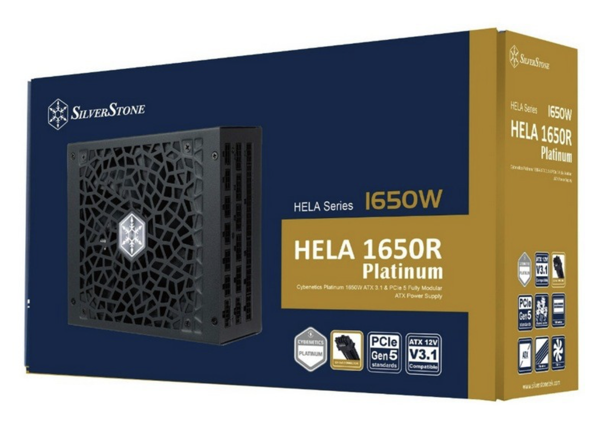 银昕推出 HELA 1650R Platinum 白金电源:140mm FDB 液压轴承风扇、双 16Pin 供电