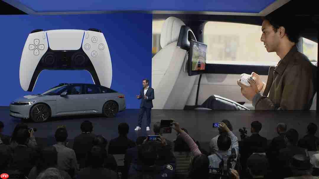 CES:索尼和本田展示电动汽车 本质上是一台PlayStation游戏机
