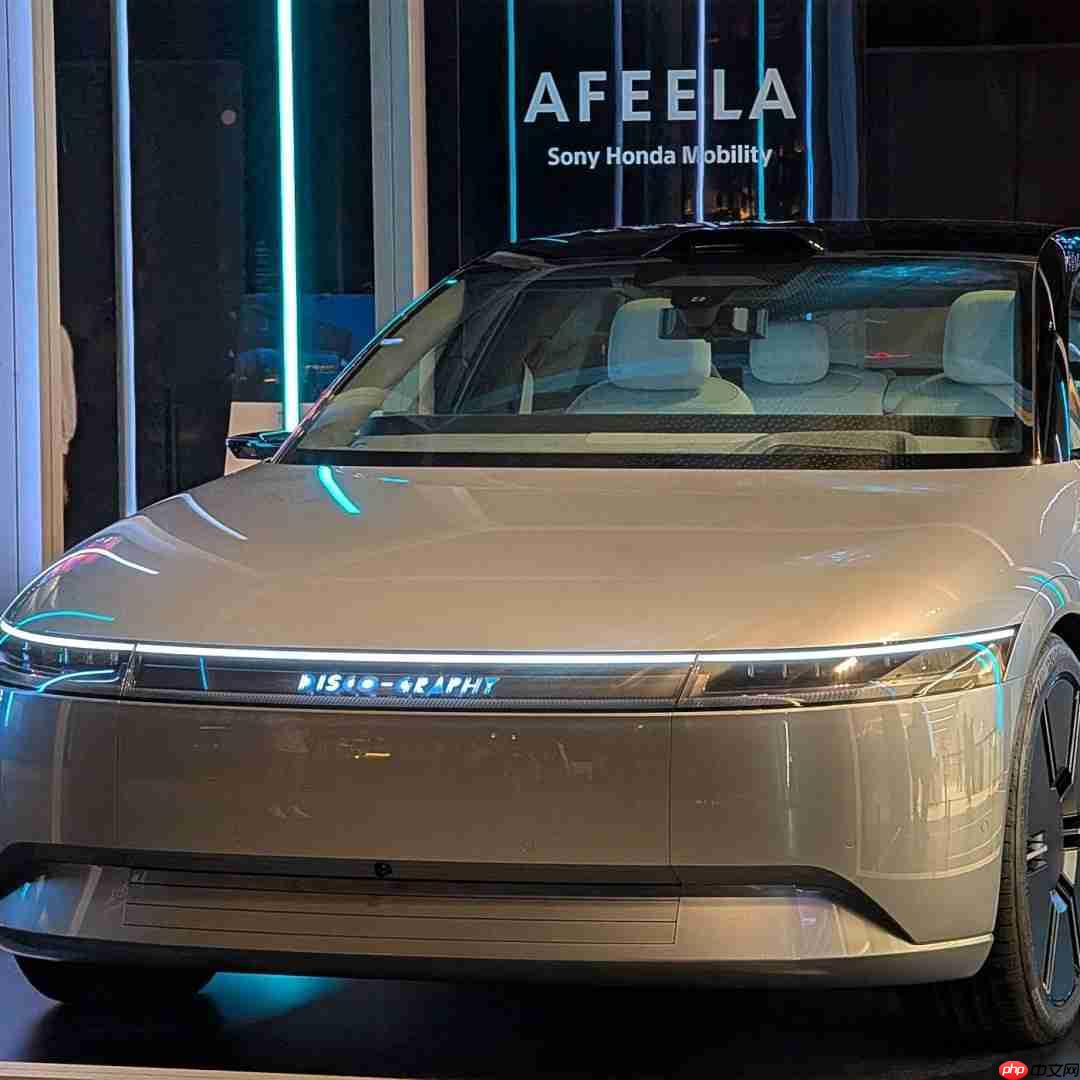 CES:索尼和本田展示电动汽车 本质上是一台PlayStation游戏机