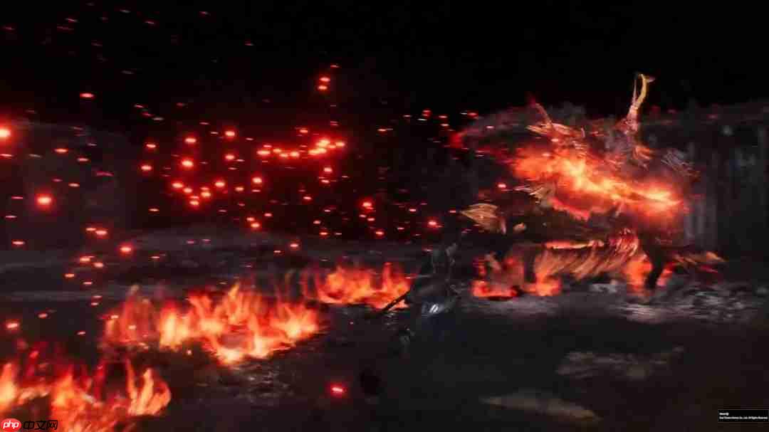 《仁王3》新实机 主角大战妖怪化Boss山县昌景