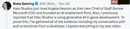 先从《光环》开始！Xbox工作室将全面拥抱AI