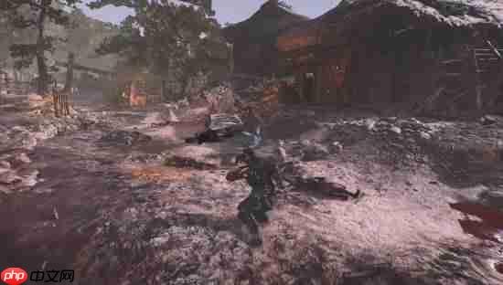 《仁王3》最新实机短片！无限扔风魔手里剑放风筝