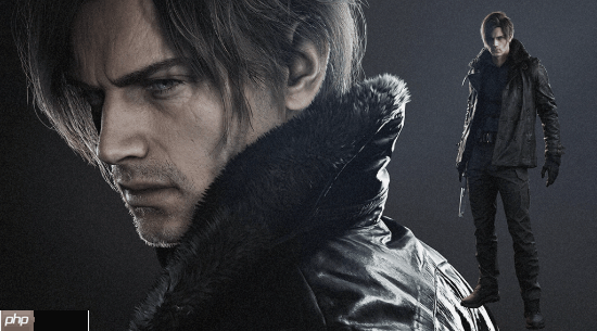 《生化危机》圣诞贺图：里昂和格蕾丝颜值超高