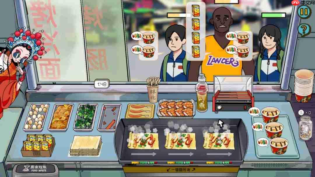 国产模拟经营游戏《国潮烤冷面传奇》上架Steam