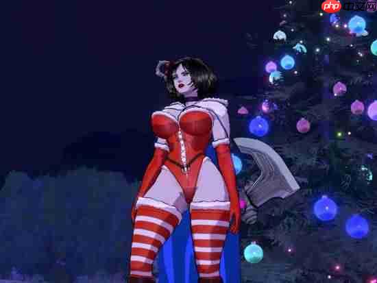 大雷白雪公主游戏新实机:圣诞装抖动物理效果拉满