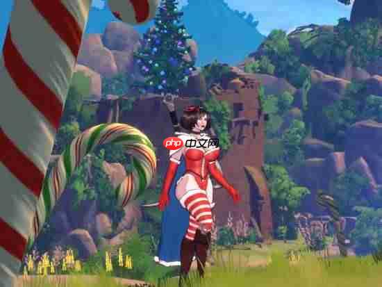 大雷白雪公主游戏新实机:圣诞装抖动物理效果拉满