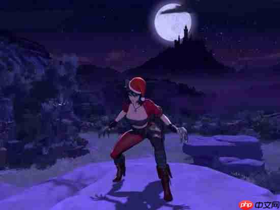 大雷白雪公主游戏新实机:圣诞装抖动物理效果拉满