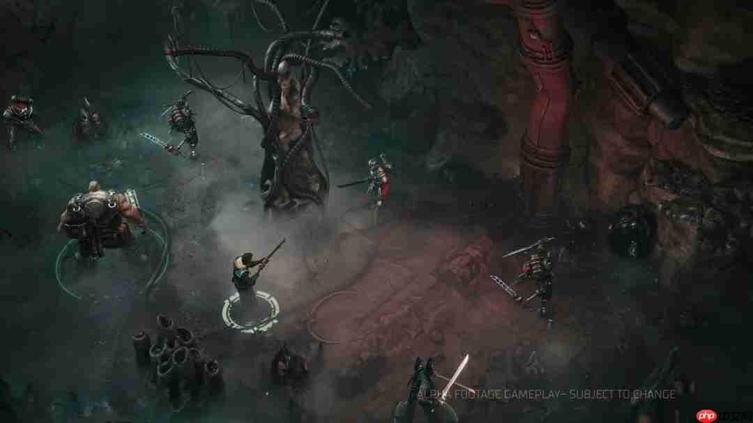 《战锤40K:黑暗异端》中文玩法实机宣传片