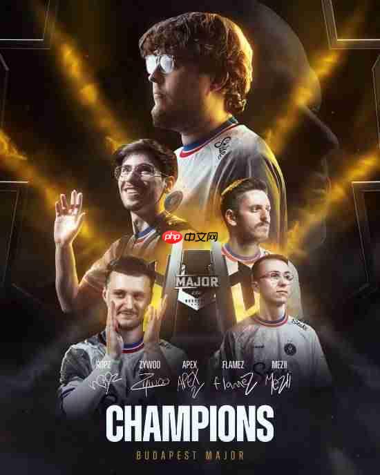 让1追3豪取今年第9冠！《CS2》Team Vitality卫冕Major成功