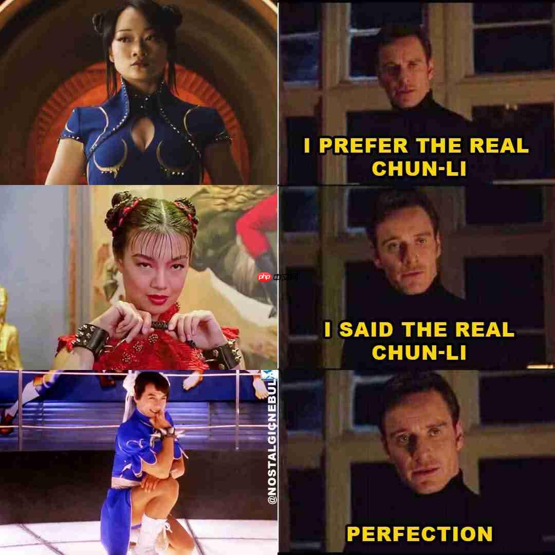 四个春丽,三十年真人改编史:成龙意外成为“天花板”