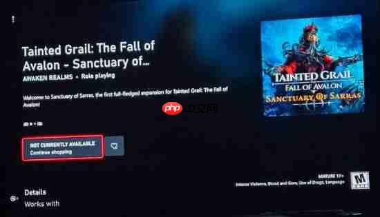 老滚Like特别好评!Xbox商店曝光《污痕圣杯:阿瓦隆的陨落》DLC?