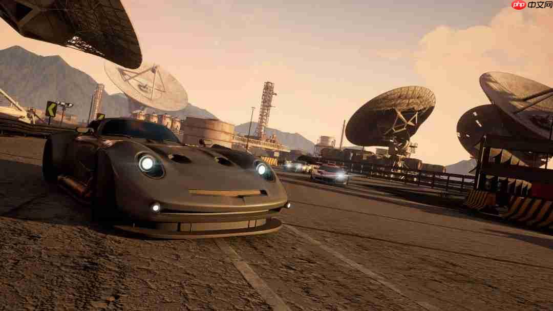 TGA2025：二次元赛车新作《SCREAMER》预告片