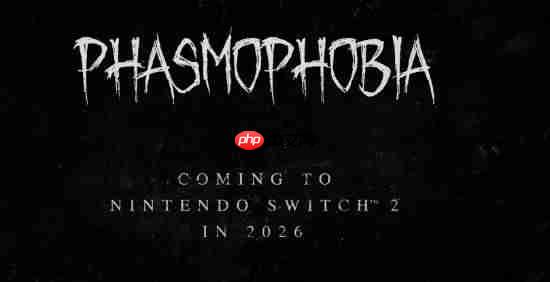 TGA:《恐鬼症》官宣将登Switch 2:大家一起来抓鬼!