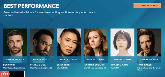 最大黑马?外媒:《光与影》TGA这4个奖项或翻车