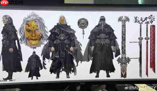 《影之刃零》概念设定图公开!长发美女太吸睛