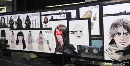 《影之刃零》概念设定图公开!长发美女太吸睛