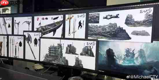 《影之刃零》概念设定图公开!长发美女太吸睛