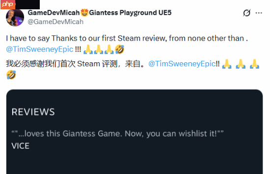 性感女巨人新游备受关注!EPIC老大非常喜爱