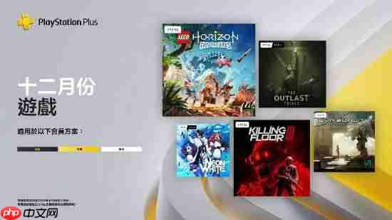 12月PS+二三档游戏阵容公开:《刺客信条:幻景》《卧龙:苍天陨落》等大作!