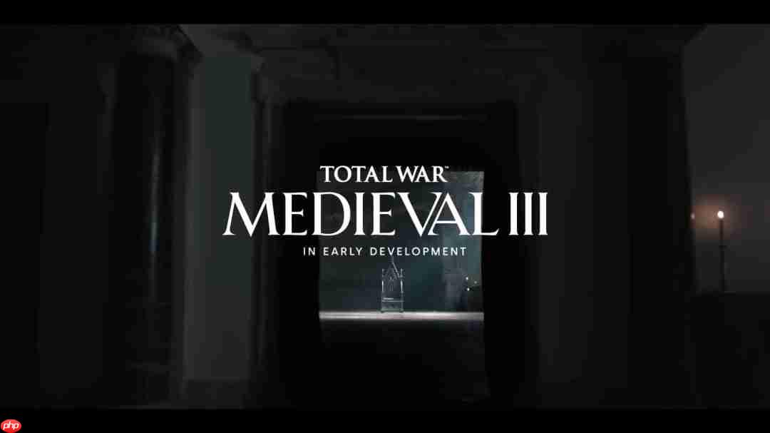 《全面战争:中世纪3》公布 已进入早期开发阶段