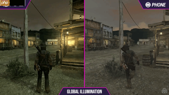 《荒野大镖客》PS3和手机画面对比：你认为谁赢了？