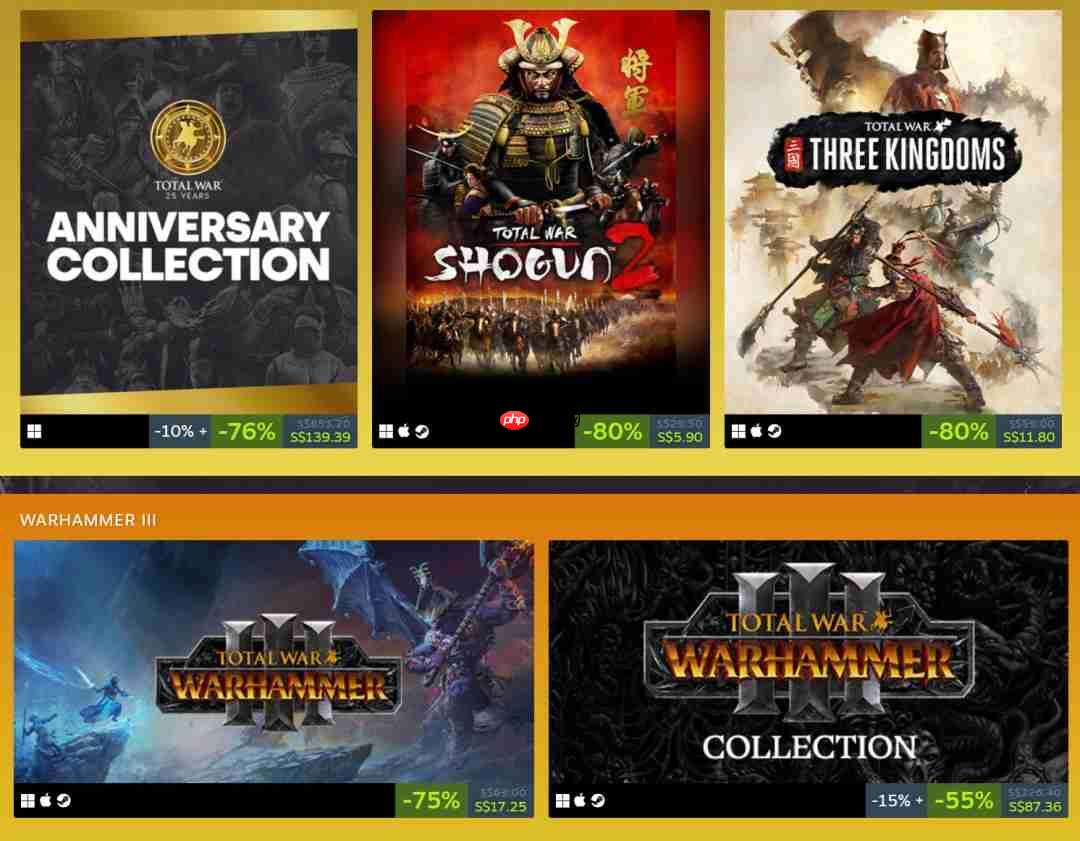 《全面战争》25周年: 全新作品12月4日公布