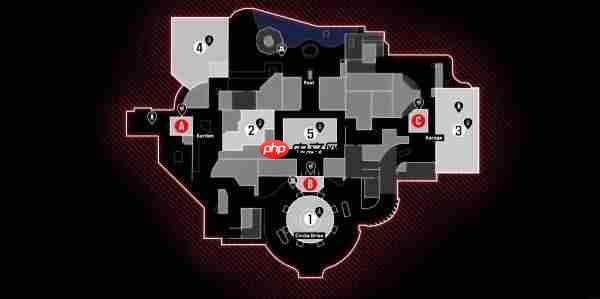 使命召唤黑色行动7突袭地图点位