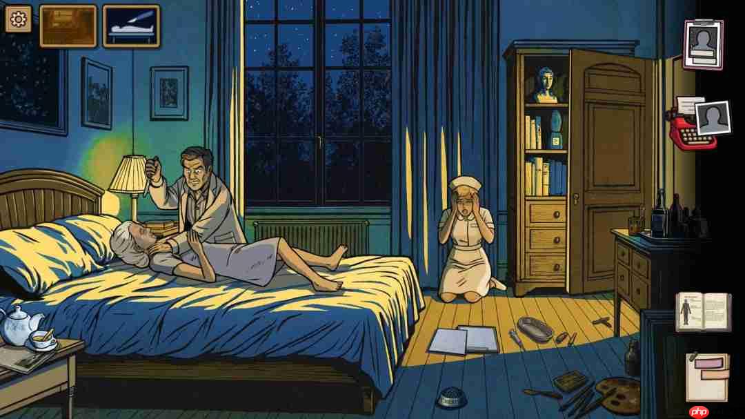 《弗莱明庄园命案》试玩发布 漫画风格古典探案