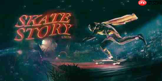 PS+二档首发入库!超现实游戏《Skate Story》让你穿行地狱