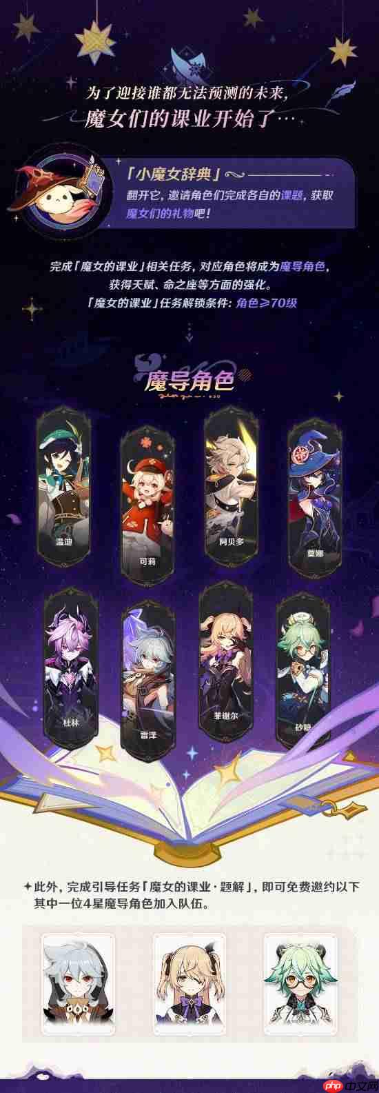 《原神》加强蒙德“牢”角色:温迪可莉阿贝多等