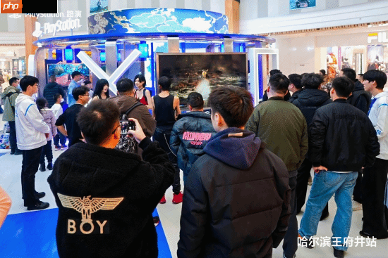 ps全国路演哈尔滨站来了：不怕冷的蒂法陪你打游戏！