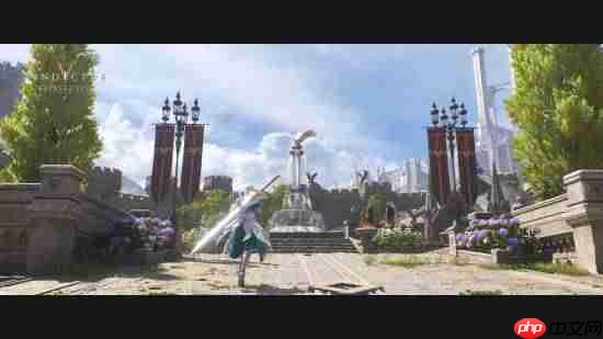 《洛奇英雄传:反抗命运》新作新视频!美女剑士游览壮丽城区